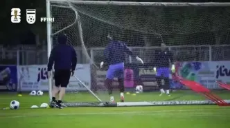 ویدئو: تمرینات آماده سازی تیم ملی ایران زیر نظر قلعه‌نویی