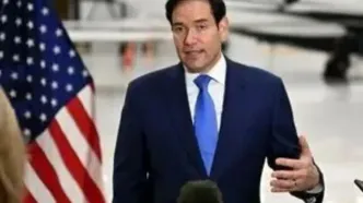 عکس پربازدید رویترز از روبیو و همسرش در شب ترور