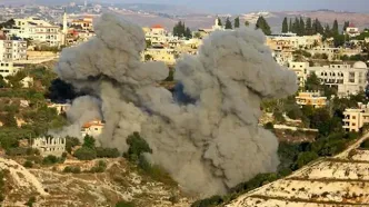 بمباران گسترده‌ جنوب لبنان توسط اسرائیل