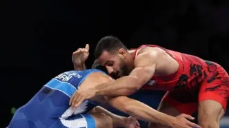 خیز بلند سه ستاره کشتی آزاد ایران برای فینال آسیا؛ کام تلخ یوسفی و نعمتی در روز نخست