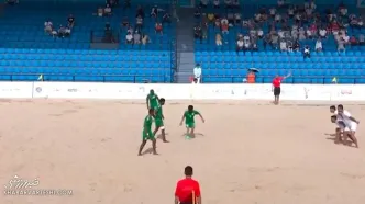 ویدیو| خلاصه فوتبال ساحلی ایران ۲ - عربستان ۱/ کامبک با دو گل تماشایی