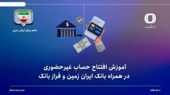 آموزش افتتاح حساب غیرحضوری در همراه بانک ایران زمین و فراز بانک