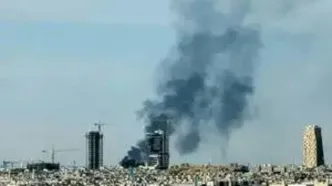 انفجار و حریق در پایتخت عربستان سعودی