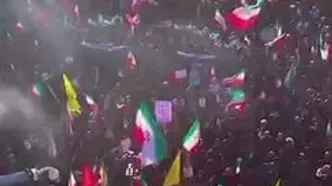 تصاویر هوایی از مراسم اربعین شهادت رهبر انقلاب