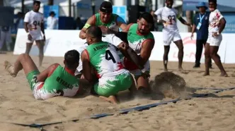 صعود تیم کبدی ایران به فینال بازی‌های آسیایی ساحلی