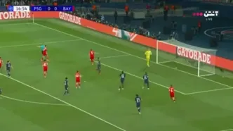 ویدیو: گل اول بایرن مونیخ به پاری سن ژرمن توسط هری کین