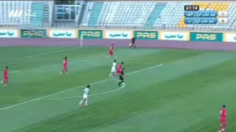 خلاصه بازی ایران 1 - ایران (ب) 0 + ویدئو