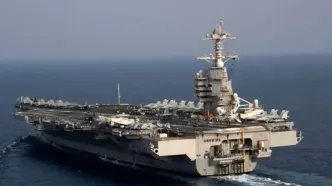 سومین ناو هواپیمابر آمریکا به خاورمیانه وارد شد