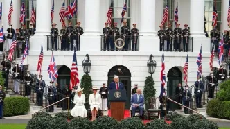 ترامپ: آمریکایی ها هیچ دوست نزدیک تری از بریتانیایی ها ندارند