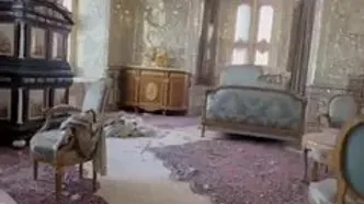 ویدئو؛ خسارات کاخ سبز سعدآباد