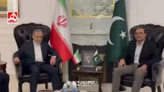 تصاویری از دیدار عراقچی با عاصم منیر در اسلام‌آباد