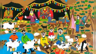 درخشش ۱۰ کودک کانونی در نمایشگاه بین‌المللی نقاشی بلغارستان