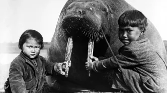 عکس‌هایی که زندگی «اسکیموها» را در 120 سال قبل نشان می‌دهند