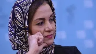مریلا زارعی در تجمع مردمی میدان تجریش