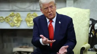 ترامپ: یک کشتی ایران را در اختیار گرفتیم