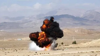 انفجار کنترل‌شده مهمات در منطقه‌ مند دشتی