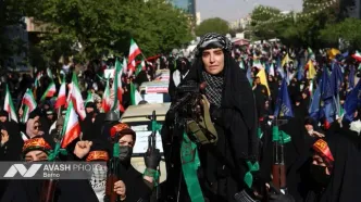 رزمایش بزرگ «دختران جان‌فدای ایران»