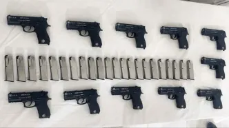 کشف ۲۸ قبضه سلاح کلت در ارومیه