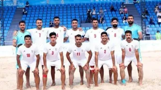 فوتبال ساحلی ایران فینالیست آسیا شد