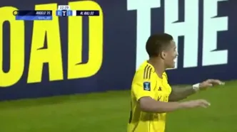 ویدیو: گل دوم النصر عربستان به الاهلی قطر توسط گابریل