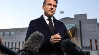 ادعای مکرون: همکاری ۴۹ کشور برای بازگشایی هرمز!