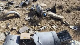 یک پهپاد در قم سرنگون شد