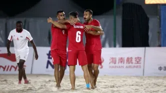 تیم ملی ساحلی ایران ۹ - ۱ فلسطین؛ یک جشنواره گل برای رسیدن به فینال