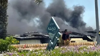 حمله به بندر بهمن و اسکله صیادی دوحه قشم