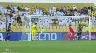 ویدیو| گل رونالدو به الوصل در اوایل بازی