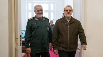 ویدیوی دیده نشده از بازدید شهیدان لاریجانی و پاکپور از مناطق مرزی ایران و ترکیه