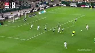 ببینید| خلاصه بازی رئال بتیس مقابل رئال مادرید