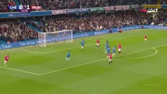 ببینید؛ خلاصه بازی چلسی 0 - منچستریونایتد 1