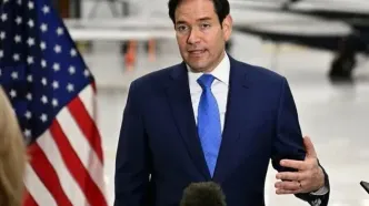 عکس پربازدید رویترز از روبیو و همسرش در شب ترور