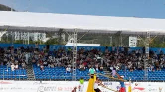 تیم ملی والیبال ساحلی «ب» فینالیست شد