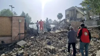 زیرنویس شبکه خبر از آتش‌بس بین ایران و آمریکا + عکس