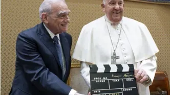 نمایش فیلم «آلدئاس، آخرین رویای پاپ فرانسیس» از مارتین اسکورسیزی