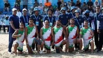 طلای کبدی ایران با برد مقابل هند