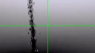 تصاویری از رهگیری و انهدام پهپاد MQ ۹ در قشم