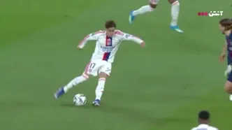 ویدیو: گل اول لیون به پاری سن ژرمن توسط اندریک