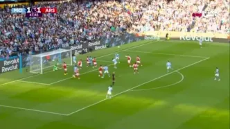 خلاصه بازی منچسترسیتی و آرسنال+ ویدئو