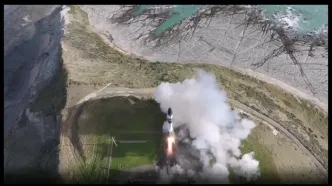 موشک «الکترون» با «اوریگامی» به فضا رسید