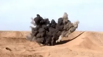 آغاز عملیات کنترل‌شده امحای مهمات عمل‌نکرده در خمین