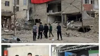 بازدید معاون فرهنگی دانشگاه صنعتی امیرکبیر از فعالیت ۱۲۰ جهادگر در نوسازی واحدهای آسیب‌دیده