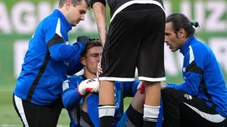 گردن پسر یورگن کلینزمن در بازی شکست!