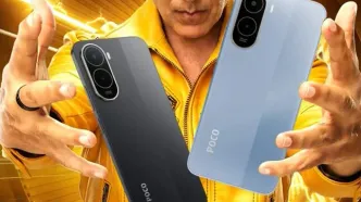 گوشی‌های خوش‌قیمت پوکو C81X و پوکو C81 با نمایشگر سریع رونمایی شدند