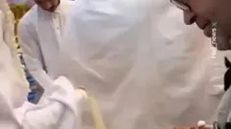 استقبال گرم عربستانی‌ها از زائران ایرانی + ویدئو