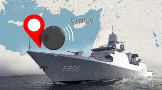 گاف امنیتی عجیب ناتو / ردیاب یک کارت‌پستال موقعیت ناو جنگی را لو داد