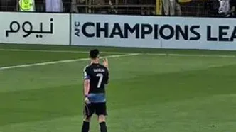 واکنش معنادار کریس در شب صعود النصر (ویدئو)