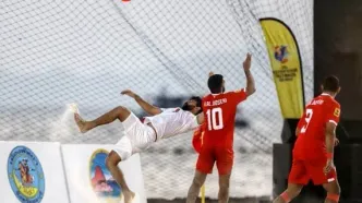 جشنواره گل تیم ملی فوتبال ساحلی ایران مقابل تایلند