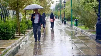 رگبار، رعد وبرق و وزش باد شدید در شمال غرب کشور